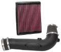 Picture of Airaid 17-18 Chevrolet Silverado 1500 4.3L V6 F/I Airaid Jr Intake Kit - Dry / Red Media