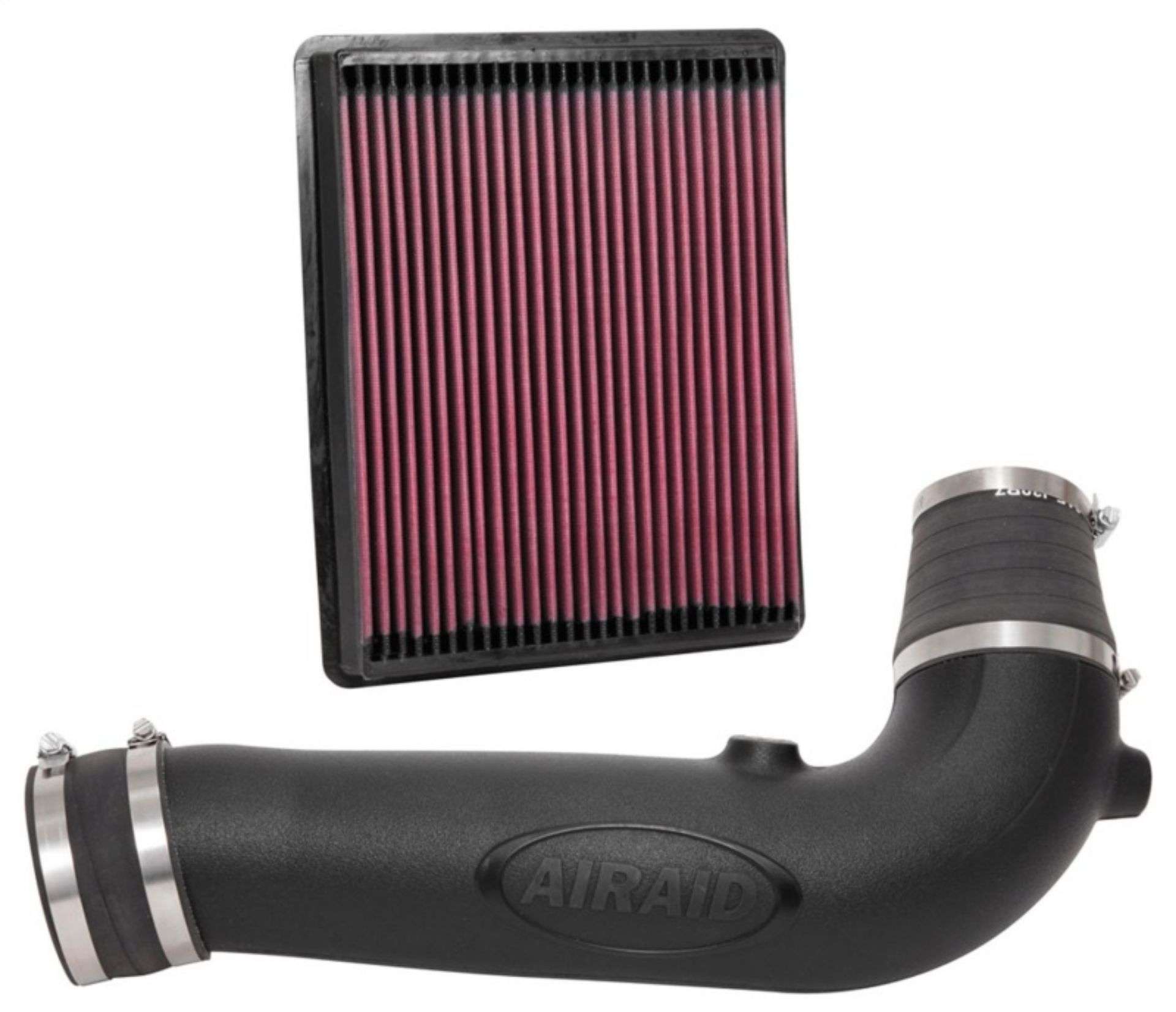 Picture of Airaid 17-18 Chevrolet Silverado 1500 4.3L V6 F/I Airaid Jr Intake Kit - Dry / Red Media