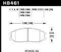 Picture of Hawk 01-06 Hyindai Santa Fe / 03-09 Kia Sorento DTC-30 Race Front Brake Pads