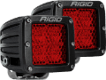 Picture of Rigid Industries D-Series - Diffused Rear Facing High/Low - Red - Pair