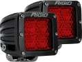 Picture of Rigid Industries D-Series - Diffused Rear Facing High/Low - Red - Pair