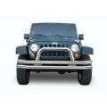 Picture of Rampage 2007-2018 Jeep Wrangler(JK) Double Tube Bumper Front - Stainless