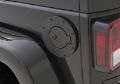 Picture of Rampage 2007-2018 Jeep Wrangler(JK) 2 & 4 Door Billet Style Gas Cover - Black