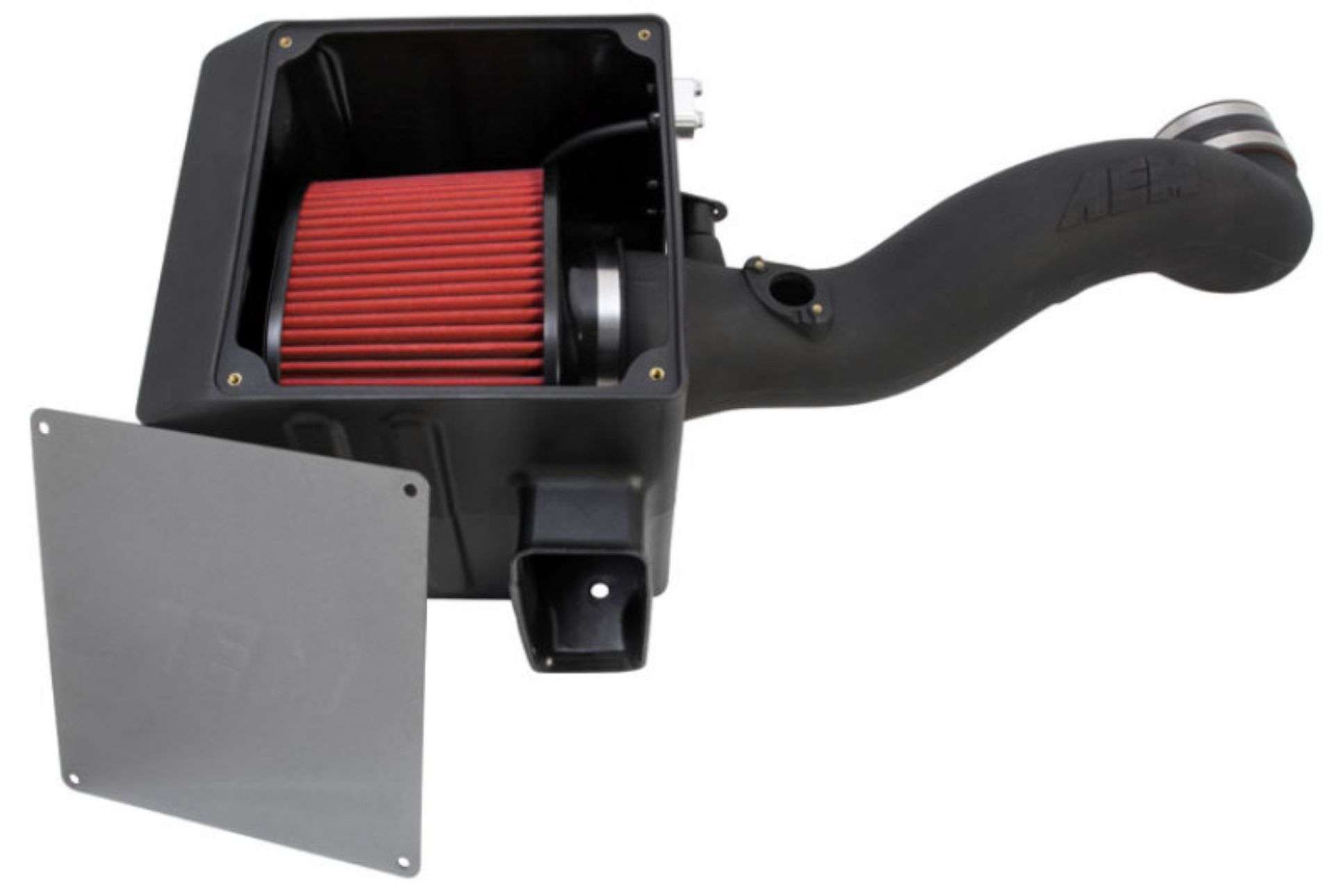 Picture of AEM 10-12 GM Silverado/Seirra 6.0L-V8 Gunmetal Gray Brute Force Air Intake