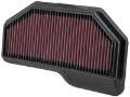 Picture of K&N Replacement Air Filter 11.938in O/S Length x 6.5in O/S Width x 1.063in H for 13 Hyundai Genesis