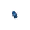 Picture of Russell Performance -4 AN Flare to 8mm x 1-0 Metric Thread Adapter Blue