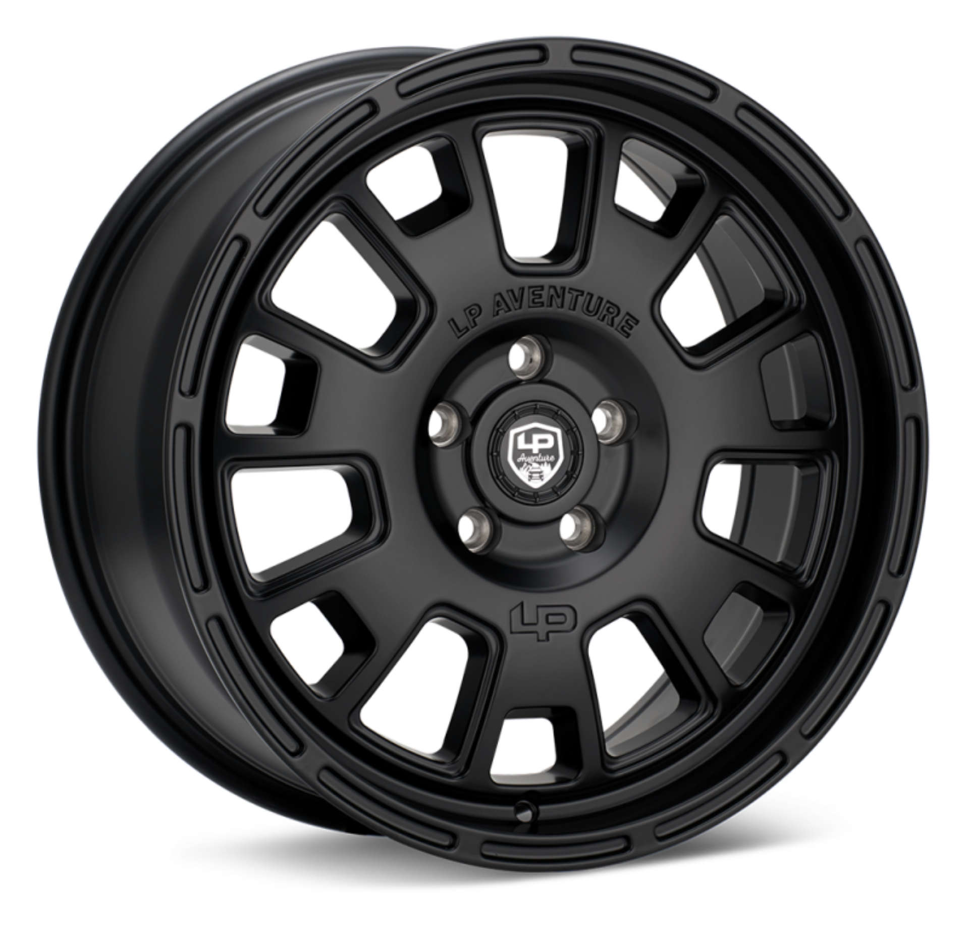 Picture of LP Aventure LP7 17x8 5-114 ET38 Matte Black Wheel