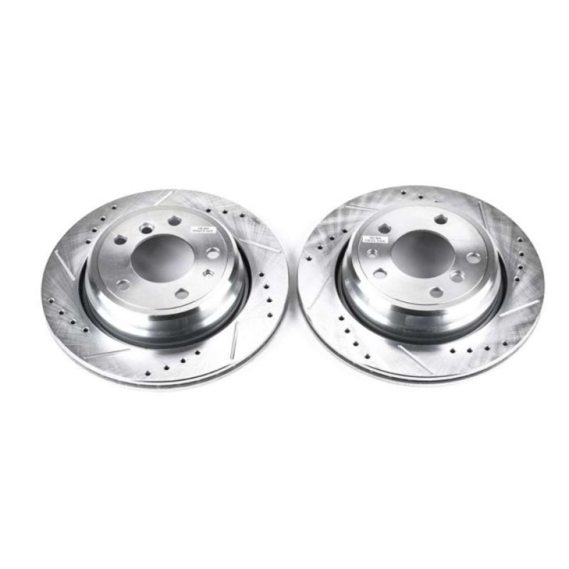 Picture of Power Stop 94-95 BMW 540i Rear Evolution Drilled & Slotted Rotors - Pair