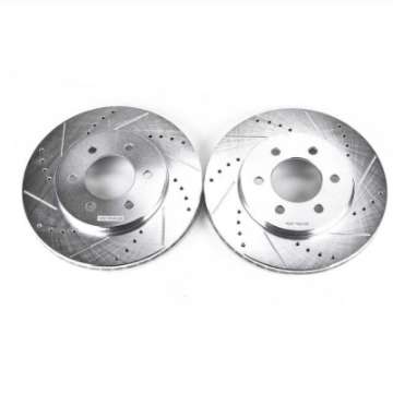 Picture of Power Stop 02-06 Ford Expedition Front Evolution Drilled & Slotted Rotors - Pair