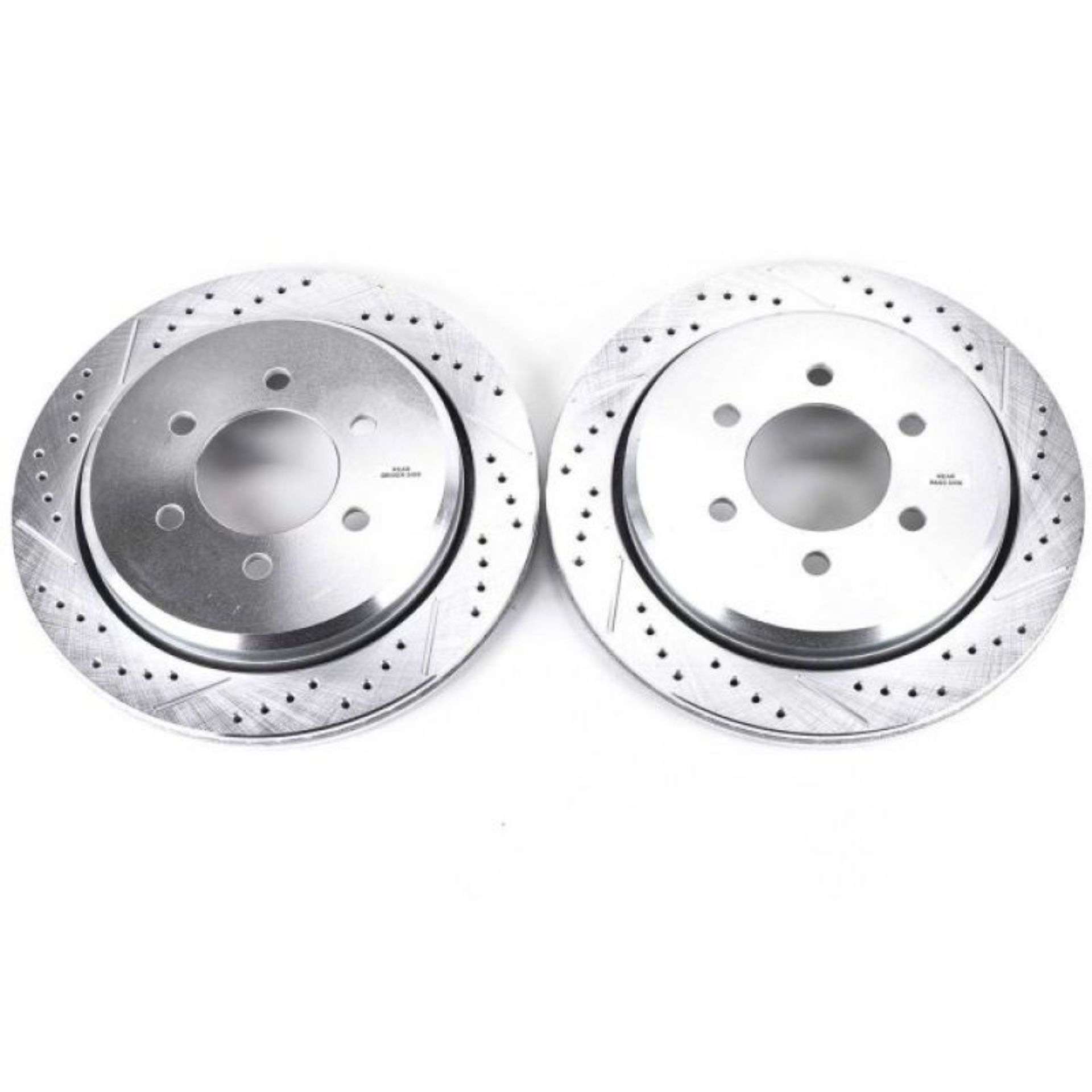 Picture of Power Stop 02-06 Ford Expedition Rear Evolution Drilled & Slotted Rotors - Pair