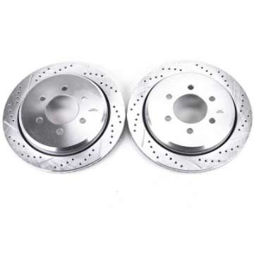 Picture of Power Stop 02-06 Ford Expedition Rear Evolution Drilled & Slotted Rotors - Pair