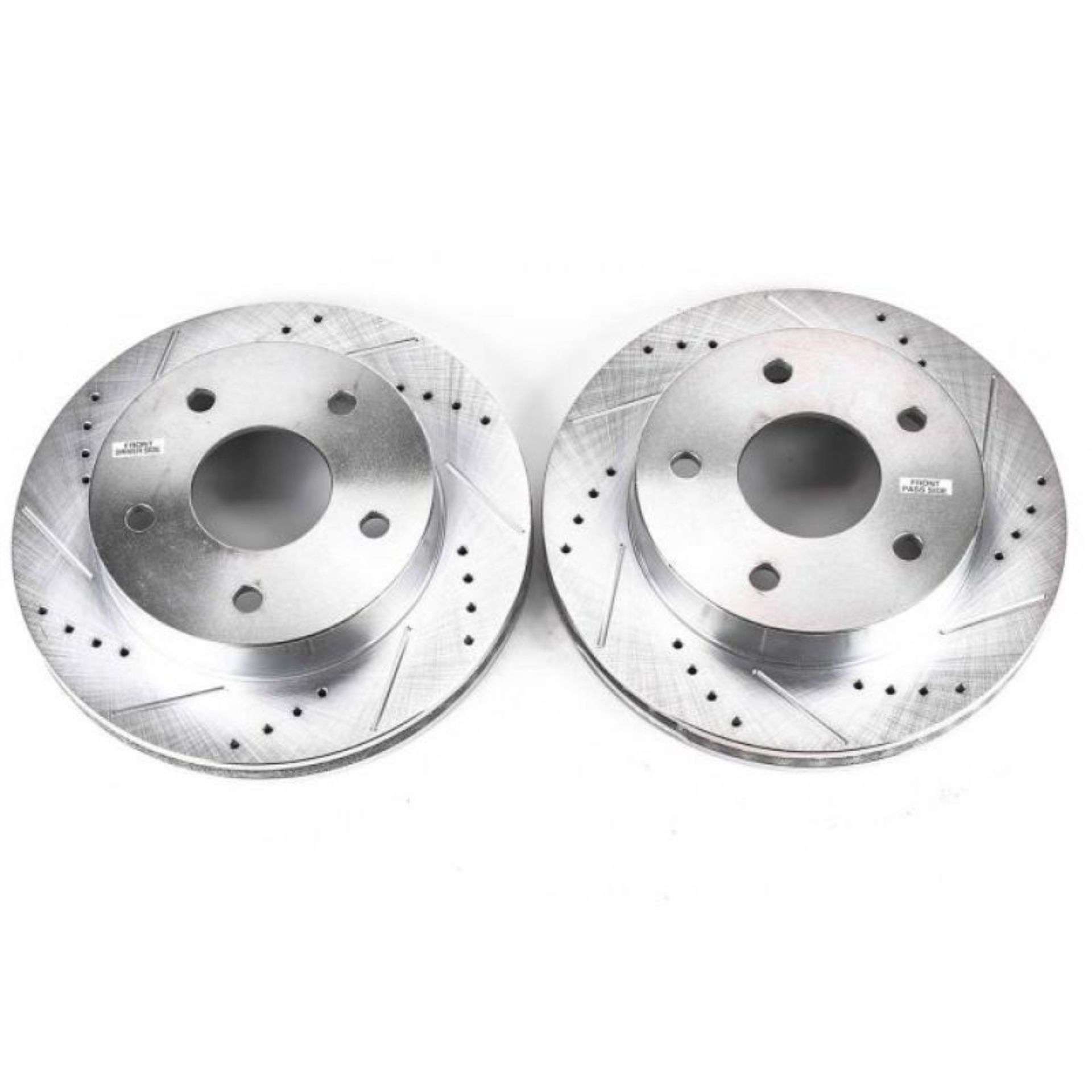 Picture of Power Stop 00-01 Dodge Ram 1500 Front Evolution Drilled & Slotted Rotors - Pair