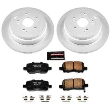 Picture of Power Stop 02-04 Honda Odyssey Rear Z17 Evolution Geomet Coated Brake Kit