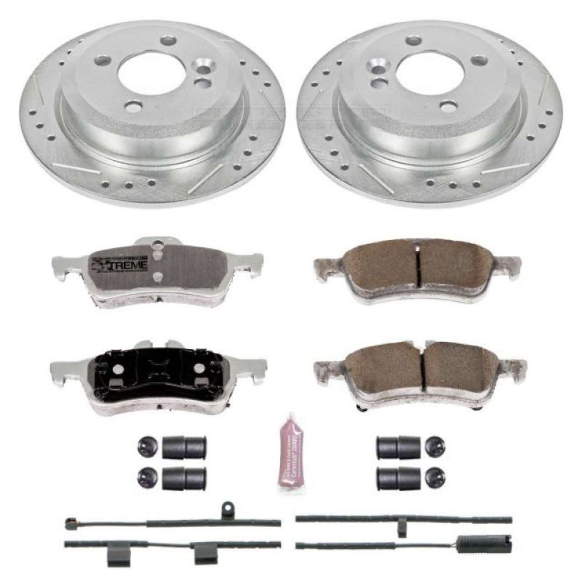 Picture of Power Stop 02-06 Mini Cooper Rear Z26 Street Warrior Brake Kit