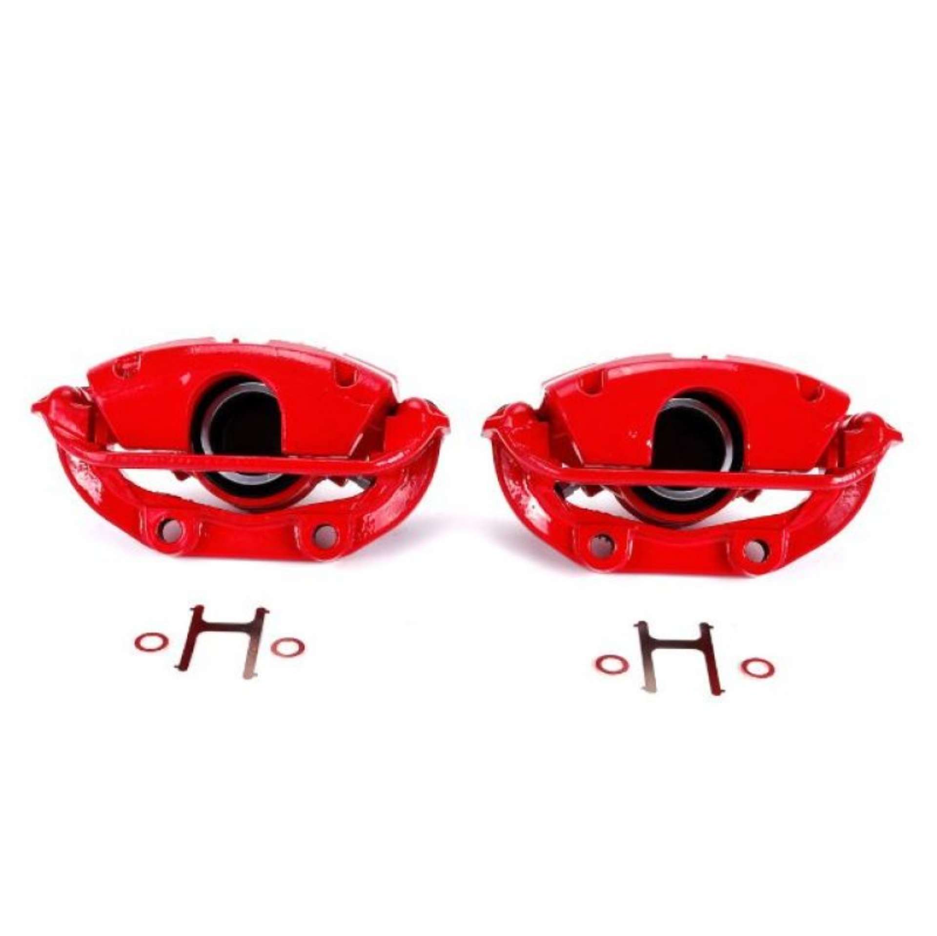 Picture of Power Stop 94-96 Chevrolet Caprice Rear Red Calipers w-Brackets - Pair