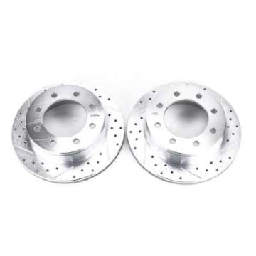 Picture of Power Stop 02-06 Chevrolet Avalanche 2500 Rear Evolution Drilled & Slotted Rotors - Pair