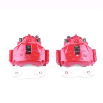 Picture of Power Stop 00-03 Saab 9-3 Front Red Calipers w-Brackets - Pair