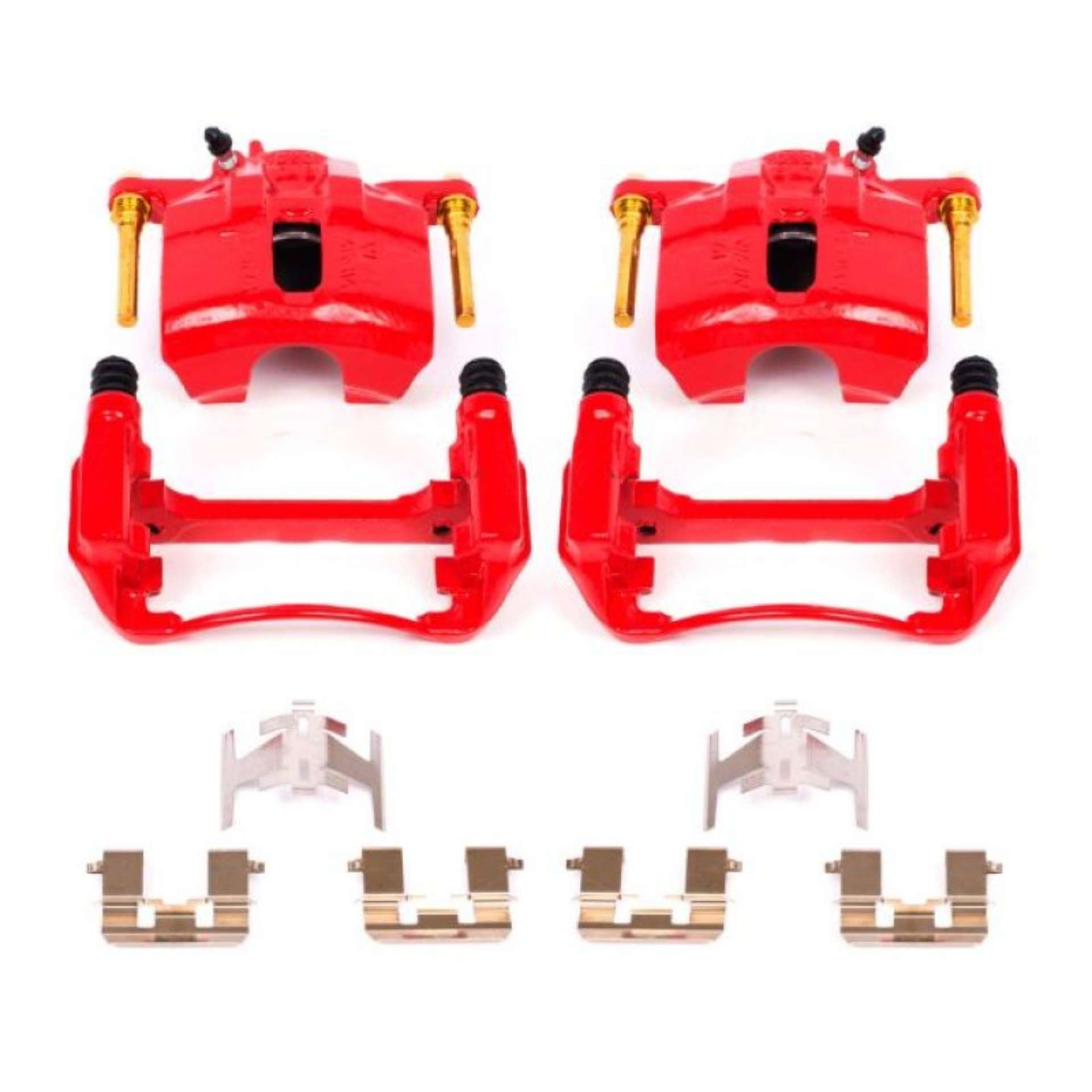 Picture of Power Stop 97-99 Acura CL Front Red Calipers w-Brackets - Pair