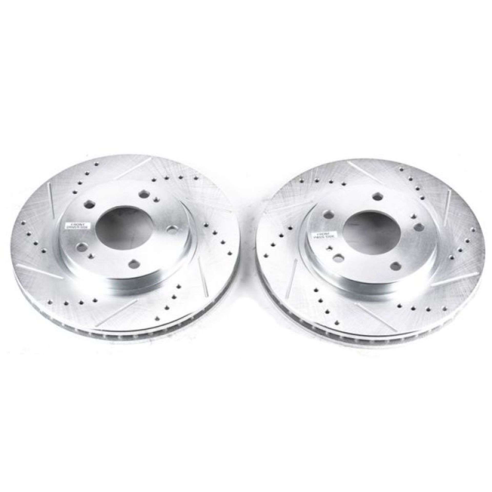 Picture of Power Stop 01-05 Chrysler Sebring Front Evolution Drilled & Slotted Rotors - Pair