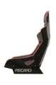 Picture of Recaro Podium (Large) CFK Carbon Fiber Left Hand Seat - Black Alcantara/Red Leather