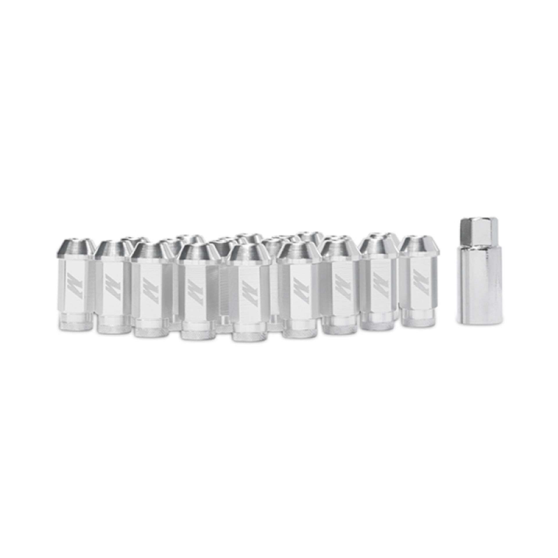 Picture of Mishimoto Aluminum Locking Lug Nuts M12 x 1.5 - Silver