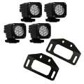 Picture of Rigid Industries 2021 Bronco Sport Overland Roof Rack Ignite Pod Light Mount Kit