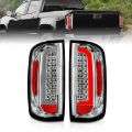 Picture of ANZO 15-21 Chevy Colorado LED Taillights w/ Light Bar Chrome Housing Clear Lens