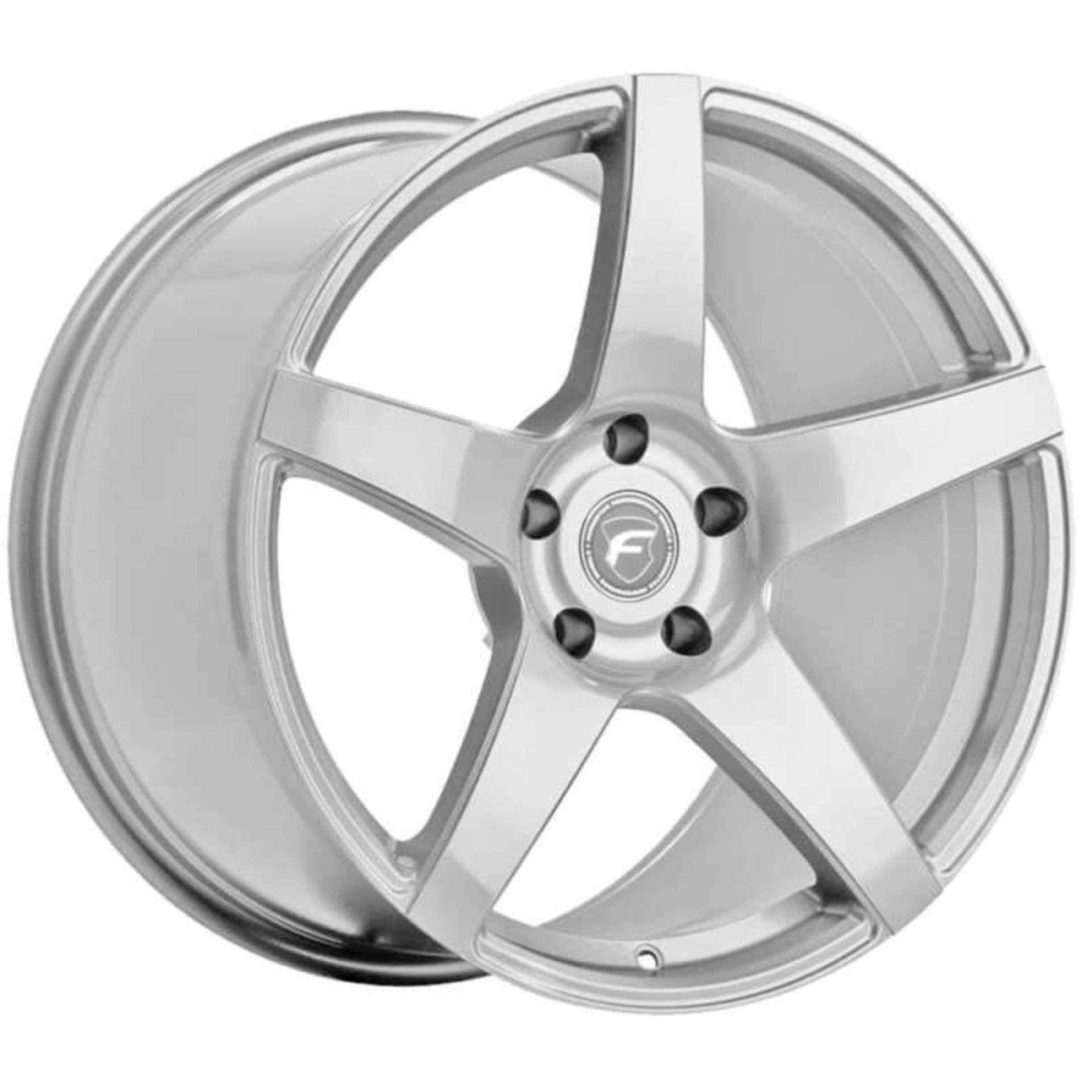 Picture of Forgestar CF5 20x9.5 / 5x114.3 BP / ET29 / 6.4in BS Gloss Silver Wheel