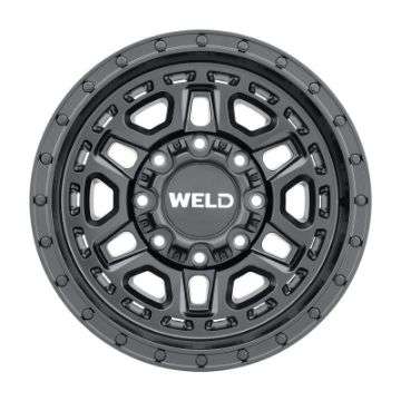 Picture of Weld W119 17X9 Crux 5X114-3 5X127 ET-12 BS4-50 Satin Black 78-1