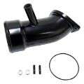 Picture of Wehrli 17-19 Chevrolet 6.6L L5P Duramax 3.5in Intake Horn w/PCV Port - Mica Grey