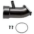 Picture of Wehrli 17-19 Chevrolet 6.6L L5P Duramax 3.5in Intake Horn w/PCV Port - Mica Grey