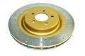 Picture of DBA 15-20 Ford Mustang GT w-352mm Frt Rotor w-o Perf Pkg Front 4000 Series Drilled & Slotted Rotor