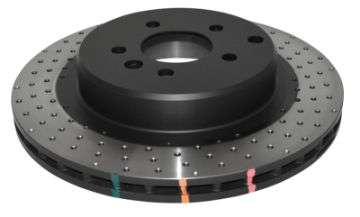 Picture of DBA 03-04 Mercedes-Benz CLK55 AMG W203 w-AMG Brakes Front 4000 Series Cross Drilled Rotor