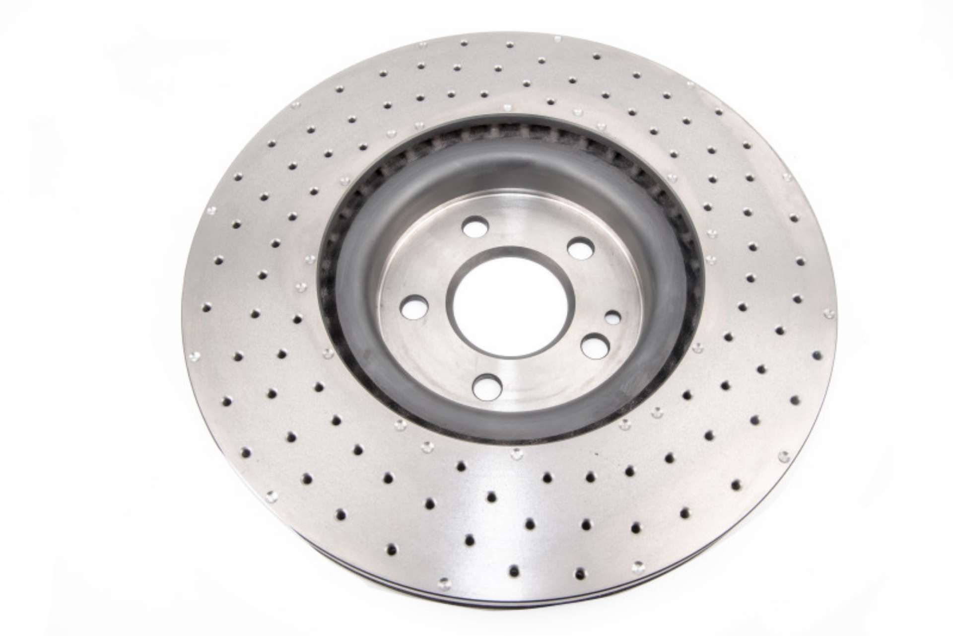 Picture of DBA 14-20 Mercedes-Benz CLA45 AMG 350mm Front Rotor Front 4000 Series Cross Drilled Rotor