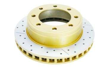 Picture of DBA 11-14 Chrysler 200 w-262mm Rear Rotor Rear Drilled & Slotted Street Series Rotor