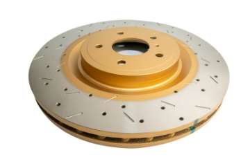 Picture of DBA 16-20 Infiniti Q50 Red Sport 3-0TT Front 4000 Series Drilled & Slotted Rotor