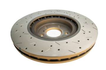 Picture of DBA 16-20 Infiniti Q50 Red Sport 3-0TT Front 4000 Series Drilled & Slotted Rotor