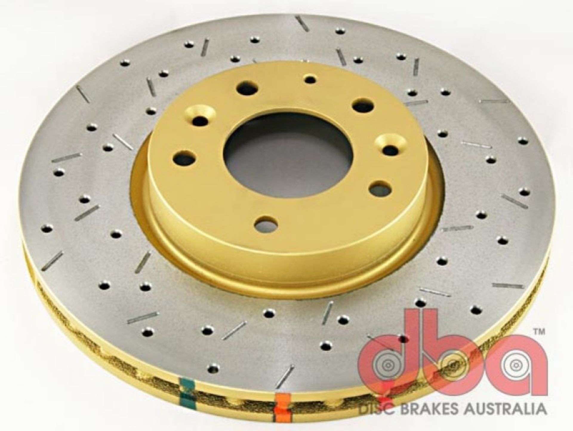 Picture of DBA 06-13 Mazda 6 Excl Mazdaspeed6 Front 4000 Series Drilled & Slotted Rotor