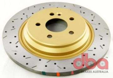 Picture of DBA 00-01 Mercedes-Benz ML430 163-172 Rear 4000 Series Drilled & Slotted Rotor