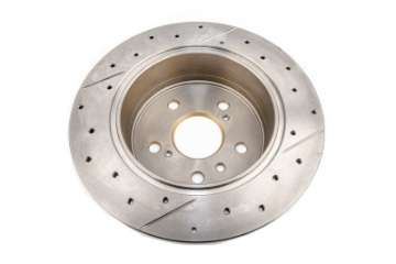 Picture of DBA 13-18 Lexus ES300h Rear Drilled & Slotted Street Series Rotor