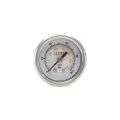 Picture of DeatschWerks 0-100 PSI 1-8in NPT Mechanical Fuel Pressure Gauge 1-5in Diameter Black Housing