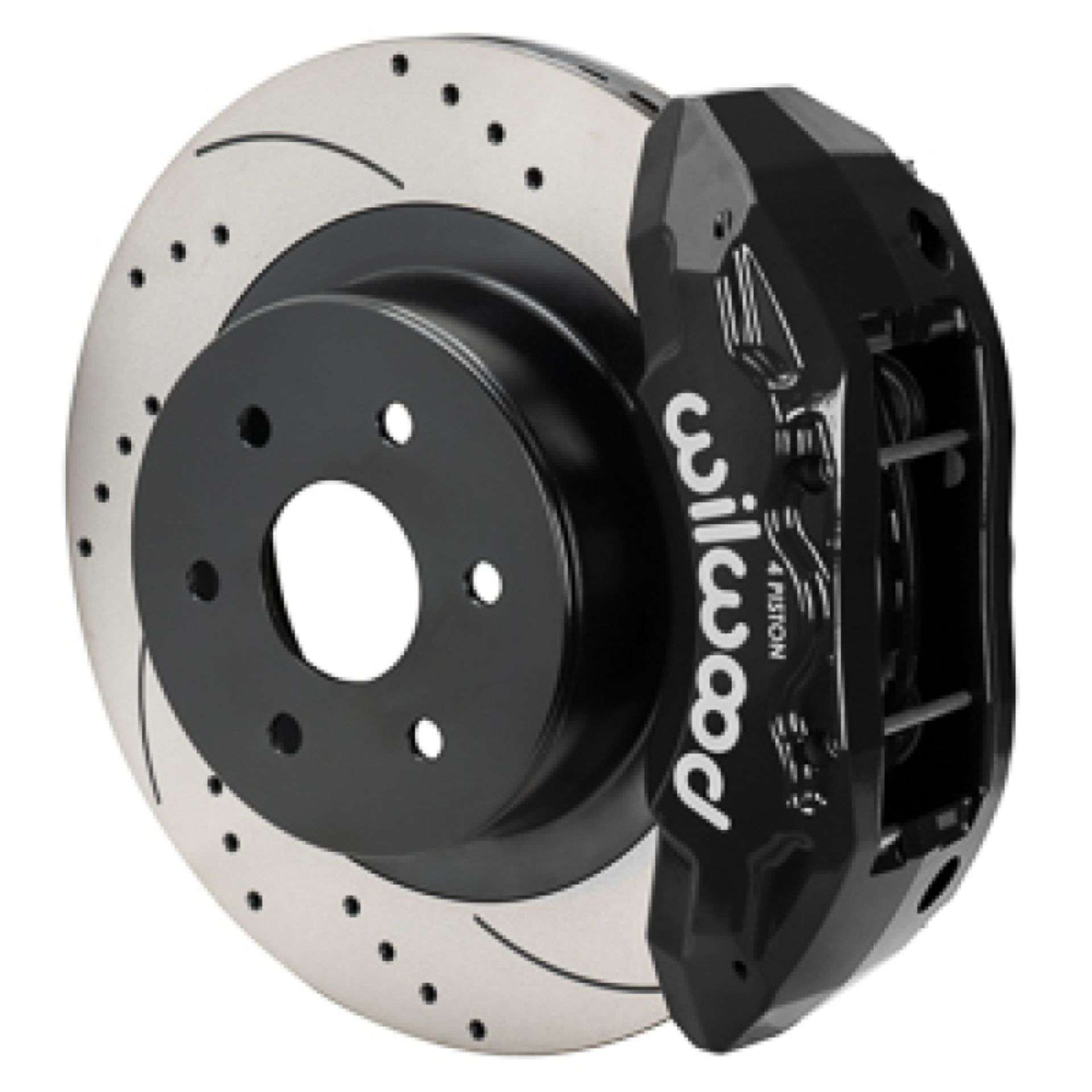 Picture of Wilwood 99-18 Chevy Silverado-GMC Sierra 16x1-25 Drilled & Slotted Rotor TX4R 4 Piston Rear Brake Ki