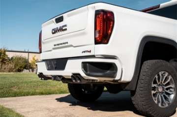 Picture of Corsa 19-24 Chevy Silverado 1500 CatBack Dual Rear Exit with Twin 4in Black Powder Ct ProSeries Tips