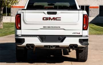 Picture of Corsa 19-24 Chevy Silverado 1500 CatBack Dual Rear Exit with Twin 4in Black Powder Ct ProSeries Tips