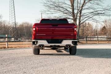 Picture of Corsa 19-23 Chevrolet Silverado 1500 Cat-Back Dual Rear Exit with Twin 4in Polished Pro-Series Tips