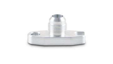 Picture of Vibrant 2-00in Bolt Hole -10AN Male Flare Aluminum Oil Drain Flange w-Crowfoot