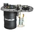 Picture of Fuelab Quick Service Surge Tank w-No Lift Pump & Dual 340LPH Pumps - Titanium