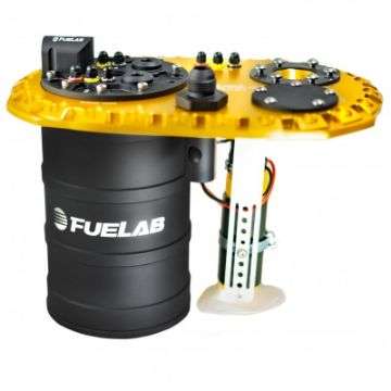 Picture of Fuelab Quick Service Surge Tank w-No Lift Pump & No Surge Pump - Gold