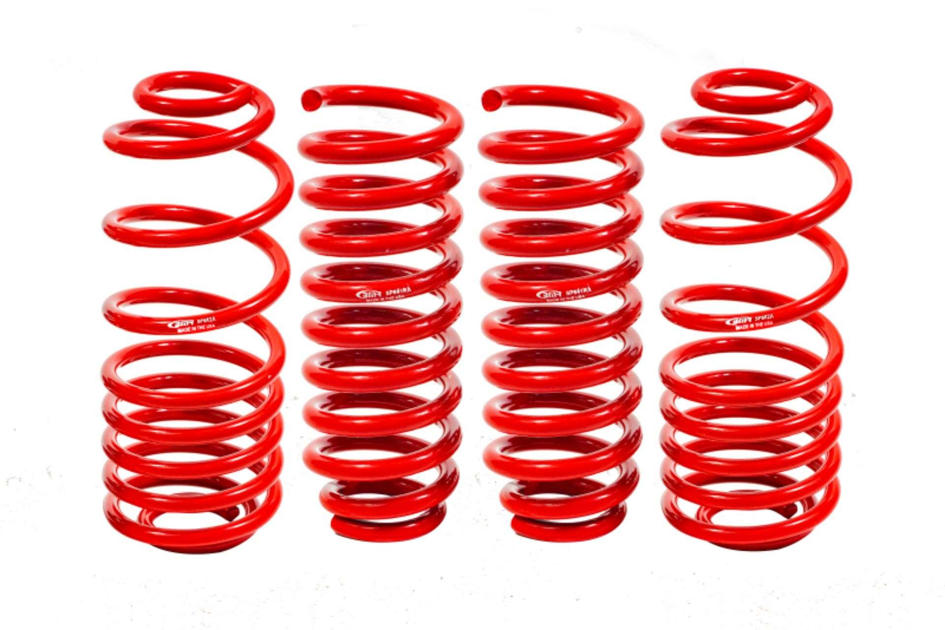 Picture of BMR 02-09 Trailblazer Lower Springs Set of 4 2in-3in Drop Red