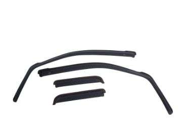 Picture of EGR 19-23 Chevrolet Blazer In-Channel Window Visors Front-Rear Set Matte Black